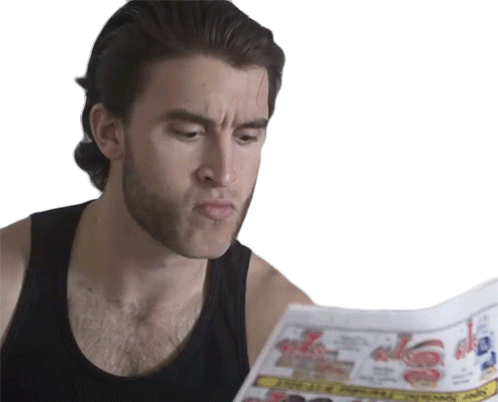 Chewing Wolverine Sticker - Chewing Wolverine Reading Stickers