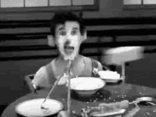 Chaplin Pie Face GIF