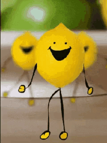 Dancing Lemons Lemon GIF - Dancing Lemons Lemon Smile GIFs