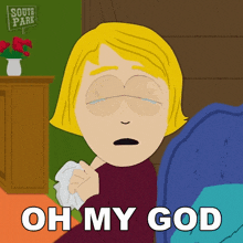Oh My God Linda Stotch GIF - Oh My God Linda Stotch South Park Dikinbaus Hot Dogs GIFs