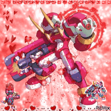 a picture of a robot that says picmix on the bottom of it