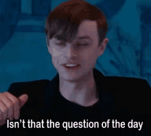 Harry Amazing Spiderman GIF - Harry Amazing Spiderman Question Of The Day GIFs