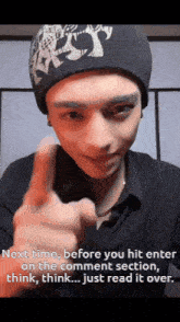Beomhan Made In China GIF - Beomhan Made In China Think Before You Comment GIFs