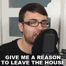 Give Me A Reason To Leave The House Steve Terreberry GIF - Give Me A Reason To Leave The House Steve Terreberry Tell Me Why I Should Leave The House GIFs