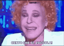 Zoccola Certo GIF - Zoccola Certo Si GIFs