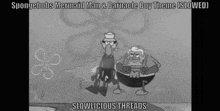 spongebob 's mermaid man and barnacles boy theme slowed