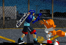 Tails Punch GIF