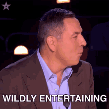 Wildly Entertaining David Walliams GIF - Wildly Entertaining David Walliams Britains Got Talent GIFs