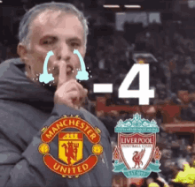 Mourinho Crying GIF - Mourinho Crying Quiet GIFs