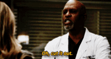 Greys Anatomy Richard Webber GIF - Greys Anatomy Richard Webber Oh Cut It Out GIFs
