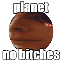 Planet No Bih Sticker - Planet No Bih Stickers