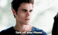 silas tvd turn off your phone