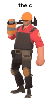 The C Tf2engineer Sticker - The C Tf2engineer Team Fortress2 Stickers