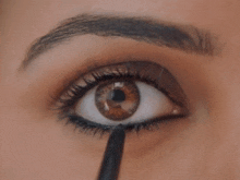 Eye Liner Eye Lashes GIF