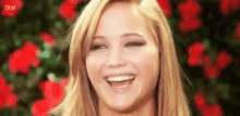 Jennifer Lawrence Laughing GIF - Jennifer Lawrence Laughing The Mocking Jay GIFs