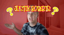 justin roberts glitter hey offended