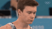 Wipe Face Brody Malone GIF - Wipe Face Brody Malone Usa Mens National Gymnastics Team GIFs