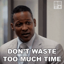 Don'T Waste Too Much Time Around Here Kc GIF