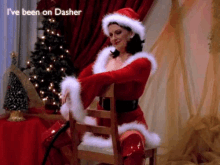 Karen Walker Christmas GIF - Karen Walker Christmas Will And Grace GIFs