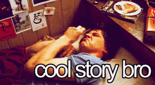 Real Interesting GIF - Cool Story Bro Idc I Dont Care GIFs