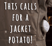 Jacket Potato Pocket GIF - Jacket Potato Pocket Coat GIFs