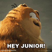 Hey Junior Vic GIF - Hey Junior Vic The Garfield Movie GIFs