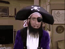 Patchy The Pirate Spongebob GIF