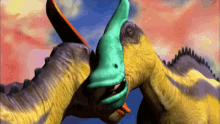 love saurolophus pair dinosaur king
