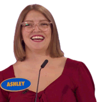 Laughing Ashley Sticker - Laughing Ashley Family Feud Canada Stickers