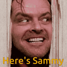 The Shining Heres Jonny GIF - The Shining Heres Jonny Jack Nicholson GIFs