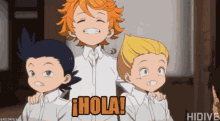 The Promised Neverland Geeomagic GIF - The Promised Neverland Geeomagic Hug GIFs