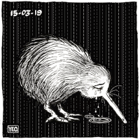 New Zealand Christchurch Sticker