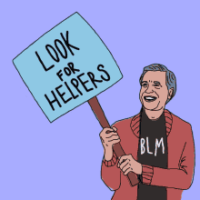 Fred Rogers Mr Rogers GIF - Fred Rogers Mr Rogers Look For The Helpers GIFs