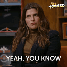 Yeah You Know Lake Bell GIF - Yeah You Know Lake Bell Stay Tooned GIFs