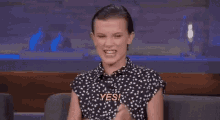 Yes Millie Bobby Brown GIF - Yes Millie Bobby Brown Stranger Things GIFs