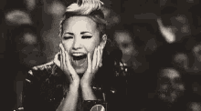 Demi Lovato Excited GIF - Demi Lovato Excited Shout GIFs