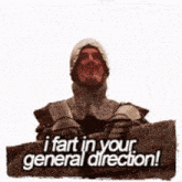 a man in a knight 's armor says " your mother was a hamster and your father smelt of elderbemes "