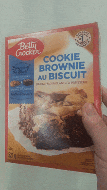 Betty Crocker Cookie Brownie GIF - Betty Crocker Cookie Brownie Brookie GIFs