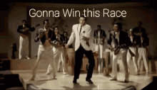 Elvis Going To Win This Race GIF - Elvis Going To Win This Race GIFs