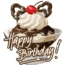 Icecream Happy Birthday GIF - Icecream Happy Birthday GIFs