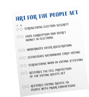 Hr1 For The People Act Sticker - Hr1 For The People Act Constitution Stickers