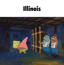 Illinois Jail GIF - Illinois Jail Spongebob GIFs