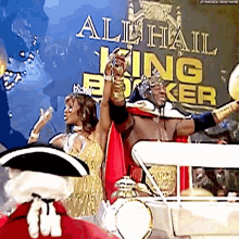 King Booker Queen Sharmell GIF - King Booker Queen Sharmell Entrance GIFs