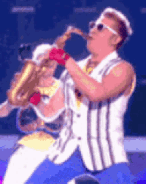 Saxophone Dancing GIF - Saxophone Dancing Awesome - Discover & Share GIFs