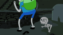Spooky But Sexy GIF - Adventure Time Finn Skeleton GIFs