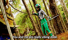 Power Rangers Izzy Garcia GIF - Power Rangers Izzy Garcia You And Me Are Really Vibing Dude GIFs