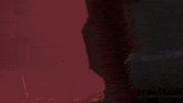 a computer generated image of a sunset with a building in the foreground