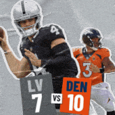 Denver Broncos (10) Vs. Las Vegas Raiders (7) Half-time Break GIF