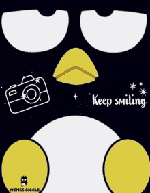 Penguin Keep Smiling GIF
