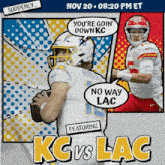 Los Angeles Chargers Vs. Kansas City Chiefs Pre Game GIF - Nfl National Football League Football League GIFs